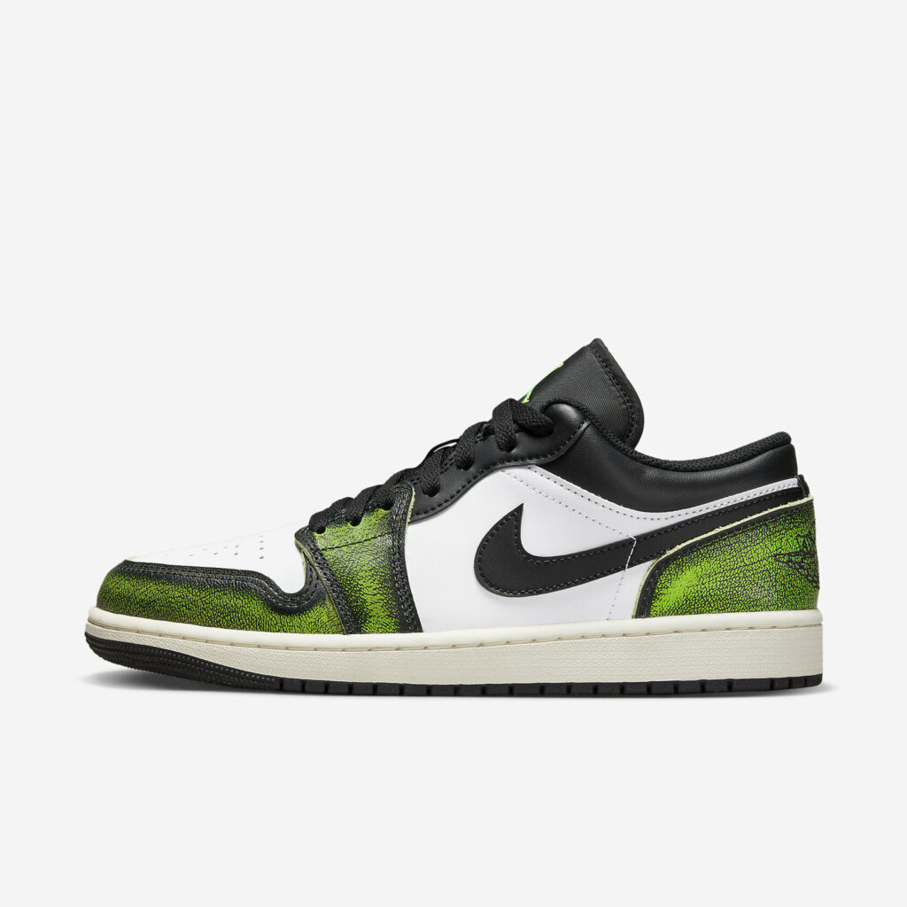 Air Jordan 1 Low "Black Electric Green"