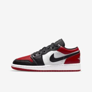 Air Jordan 1 Low 'Bred Toe' (GS)