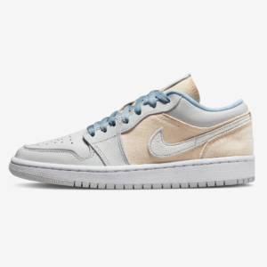 Air Jordan 1 Low "Canvas Grey Cream" (W)