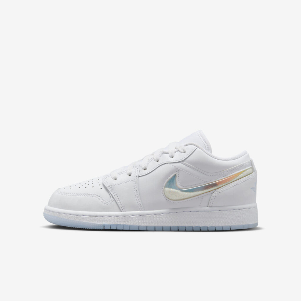 Air Jordan 1 Low "Glitter Swoosh"