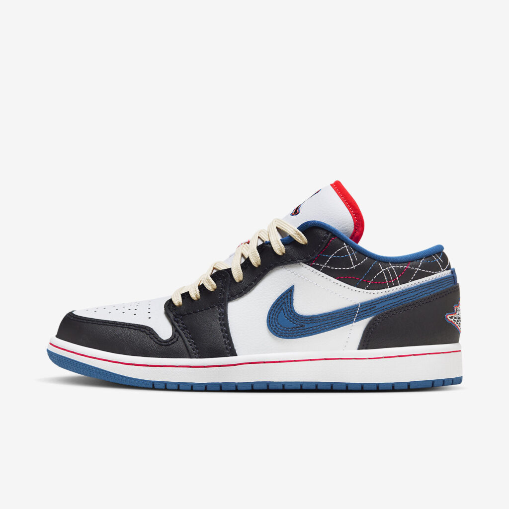 Air Jordan 1 Low SE 'Industrial Blue Sashiko'