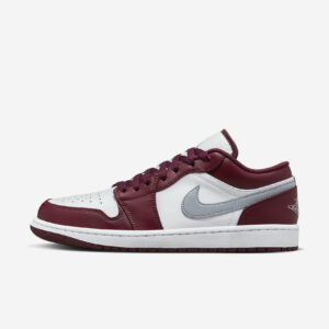Air Jordan 1 Low "White Bordeaux"