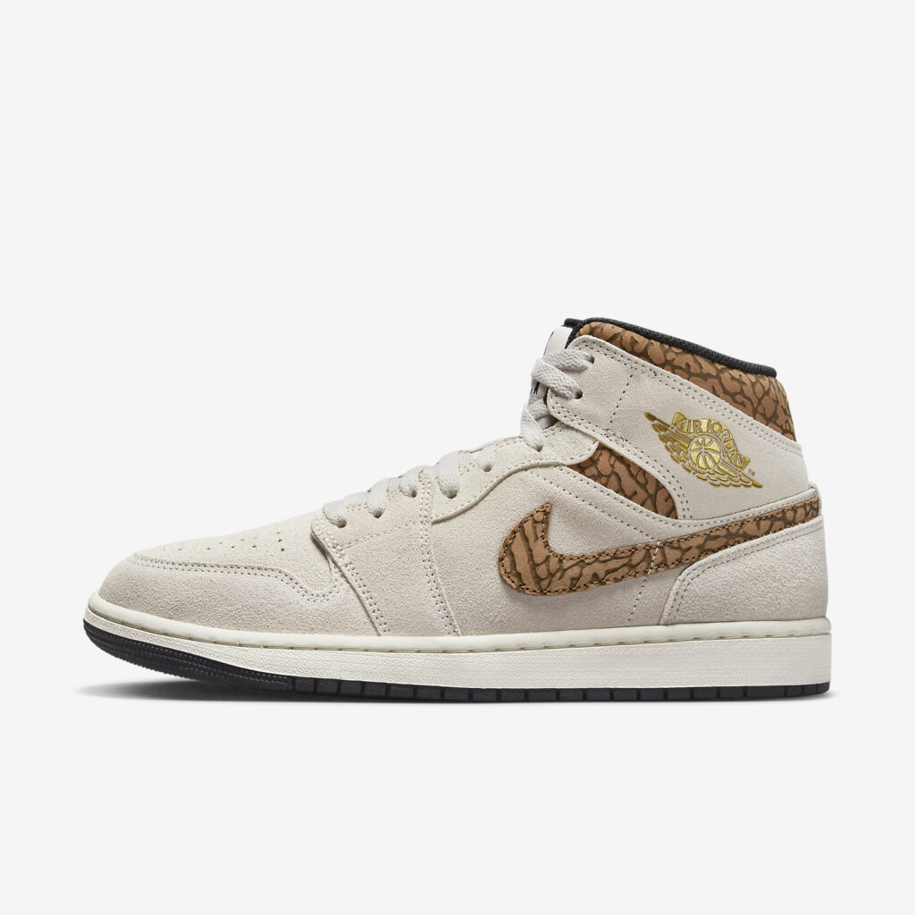 Air Jordan 1 Mid “Brown Elephant”