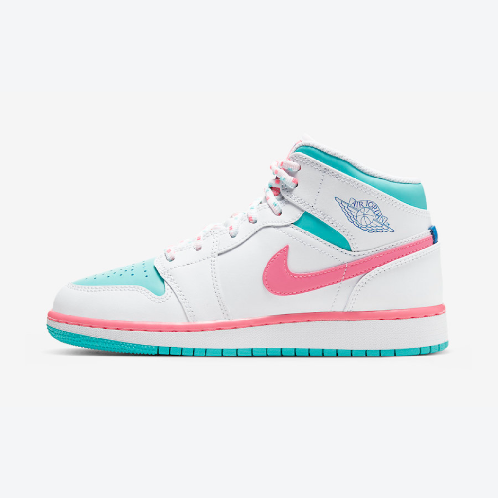 Air Jordan 1 Mid 'Digital Pink' (GS)