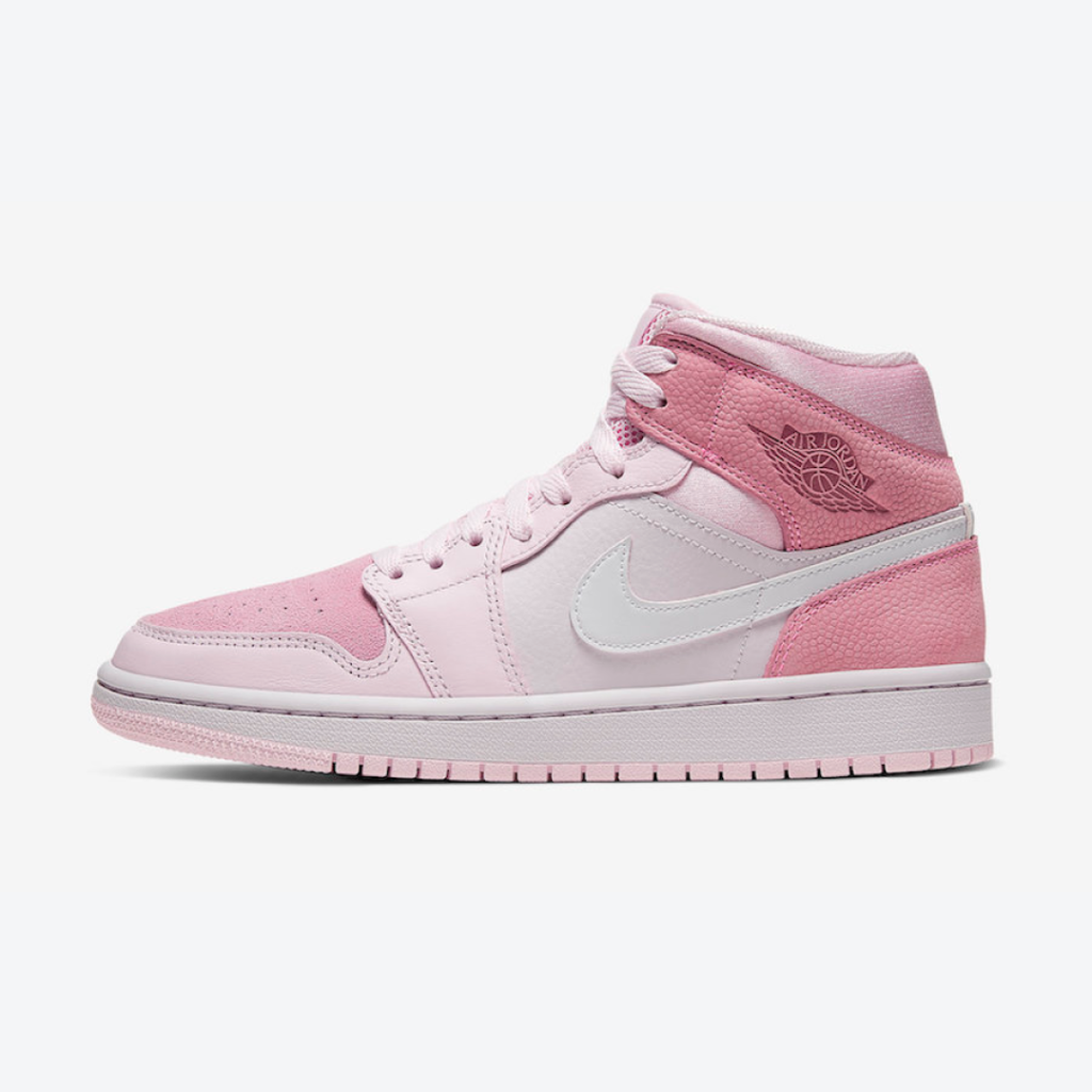Air Jordan 1 Mid 'Digital Pink' (W)