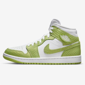 Air Jordan 1 Mid "Green Python" (W)