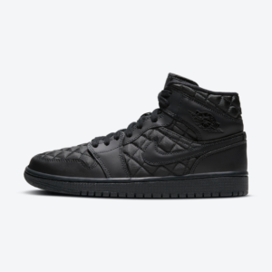 Air Jordan 1 Mid SE 'Black Quilted' (W)