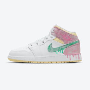 Air Jordan 1 Mid SE 'Ice Cream' (GS)