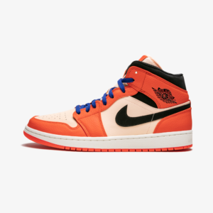 Air Jordan 1 Mid SE 'Team Orange' (GS)