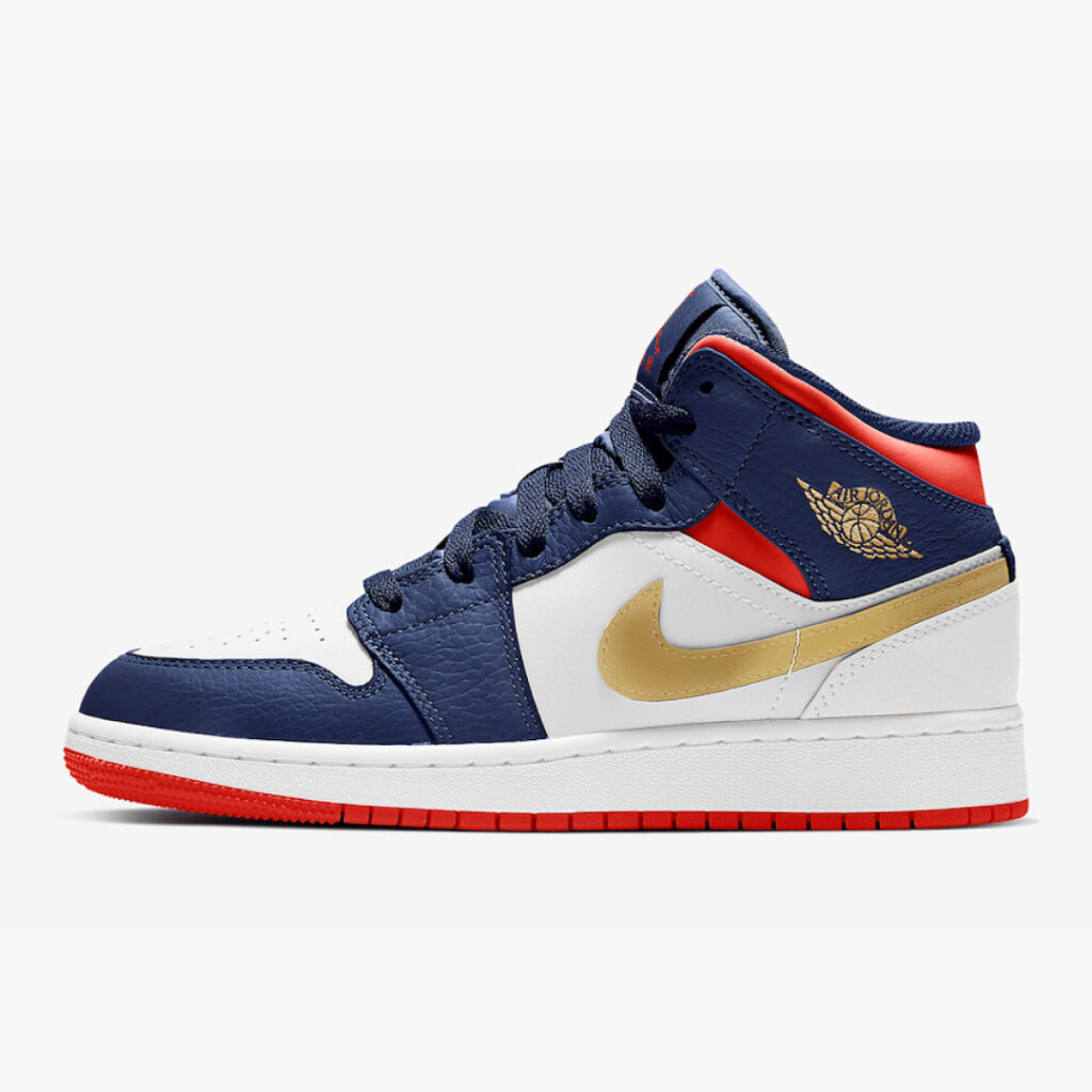 Air Jordan 1 Mid 'USA Olympic' (GS)