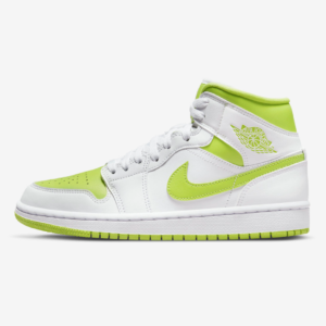Air Jordan 1 Mid "White Lime" (W)