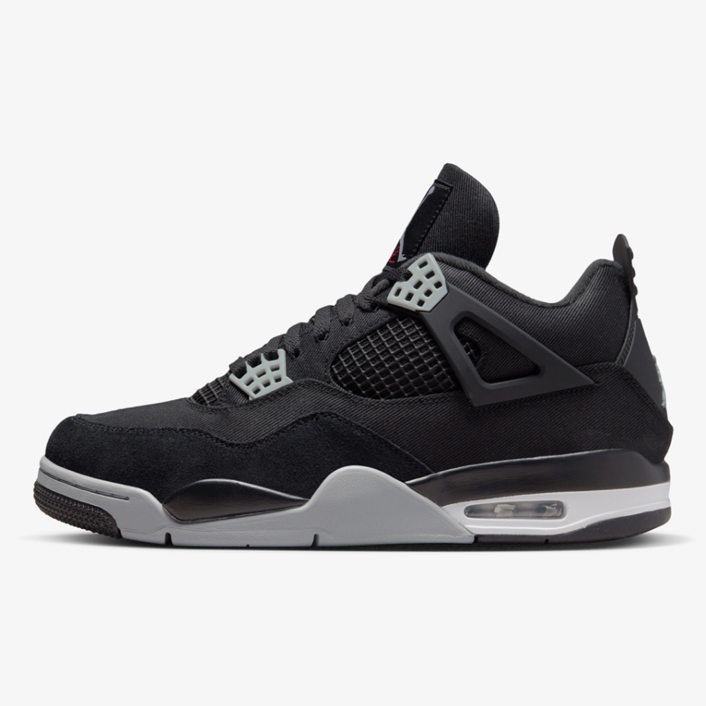 Air Jordan 4 Retro "Black Canvas"