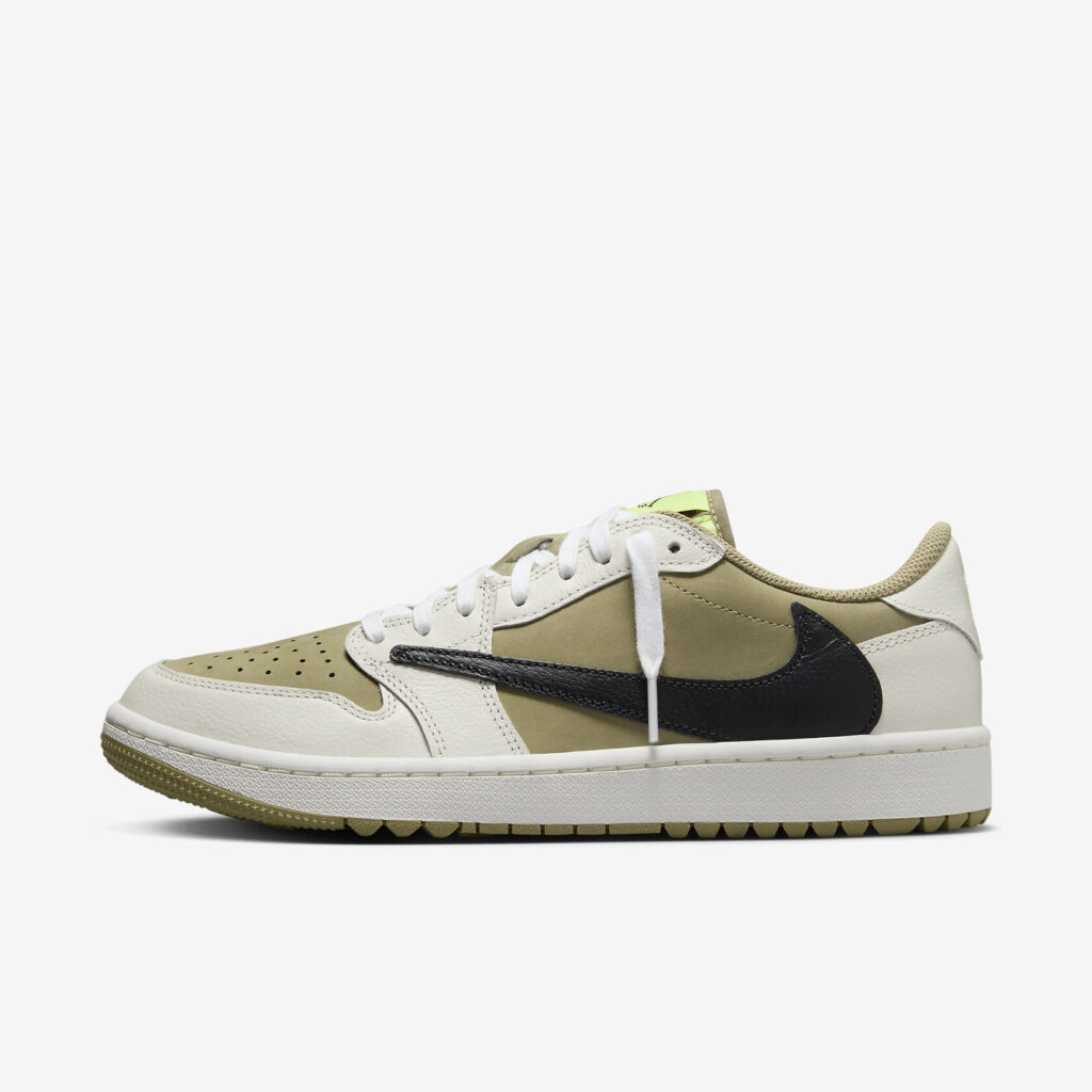 Travis Scott x Air Jordan 1 Low Golf “Olive”