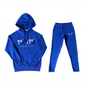 Trapstar Chenille Decoded Blue Tracksuit