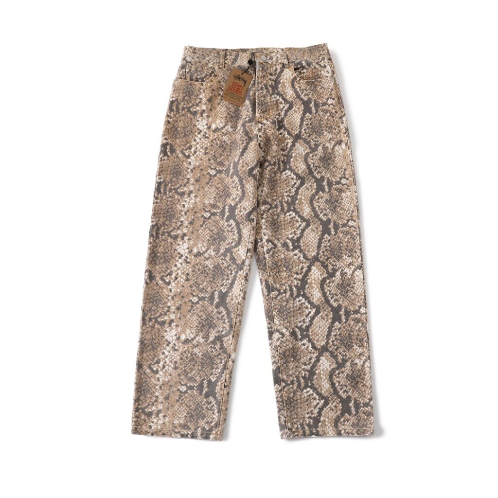 Stussy Washed Canvas Big Ol' Jeans 'Python'