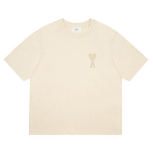 Ami Paris Tone-On-Tone Tee