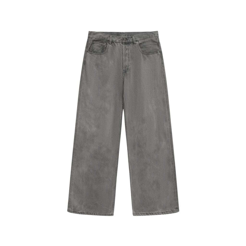 Acne Studios Dark Grey Baggy Jeans