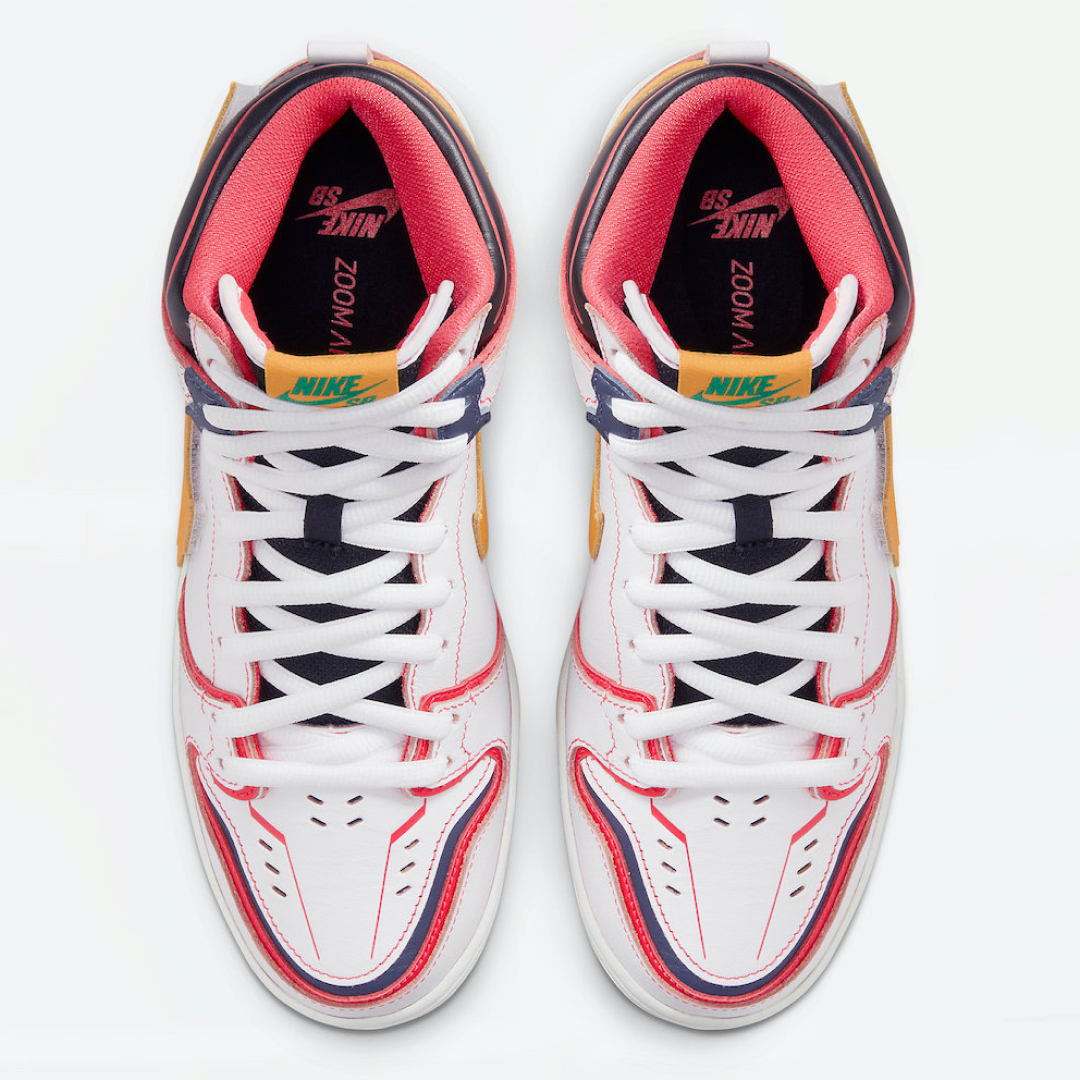 Gundam x Nike Dunk High SB 'Project Unicorn - RX-0'3