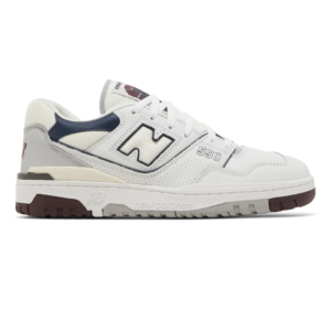 New Balance 550 'White Indigo Burgundy'