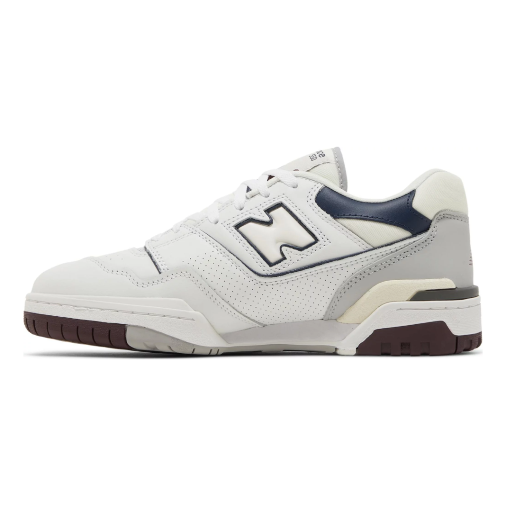 New Balance 550 ‘White Indigo Burgundy’2