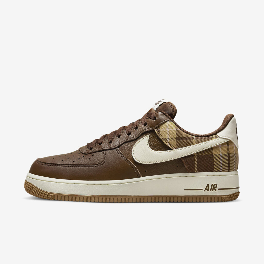Nike Air Force 1 Low "Cacao Plaid"