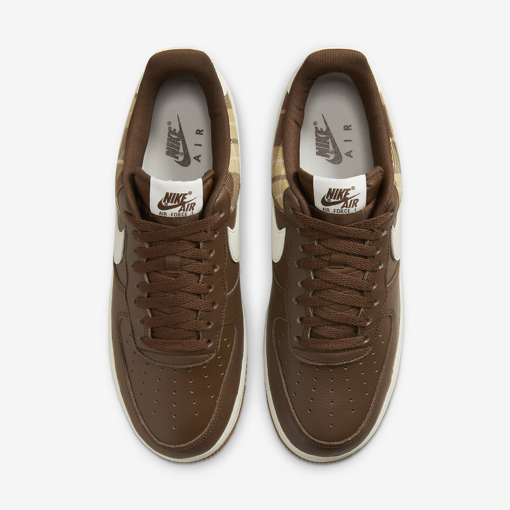 Nike Air Force 1 Low 'Cacao Plaid'4