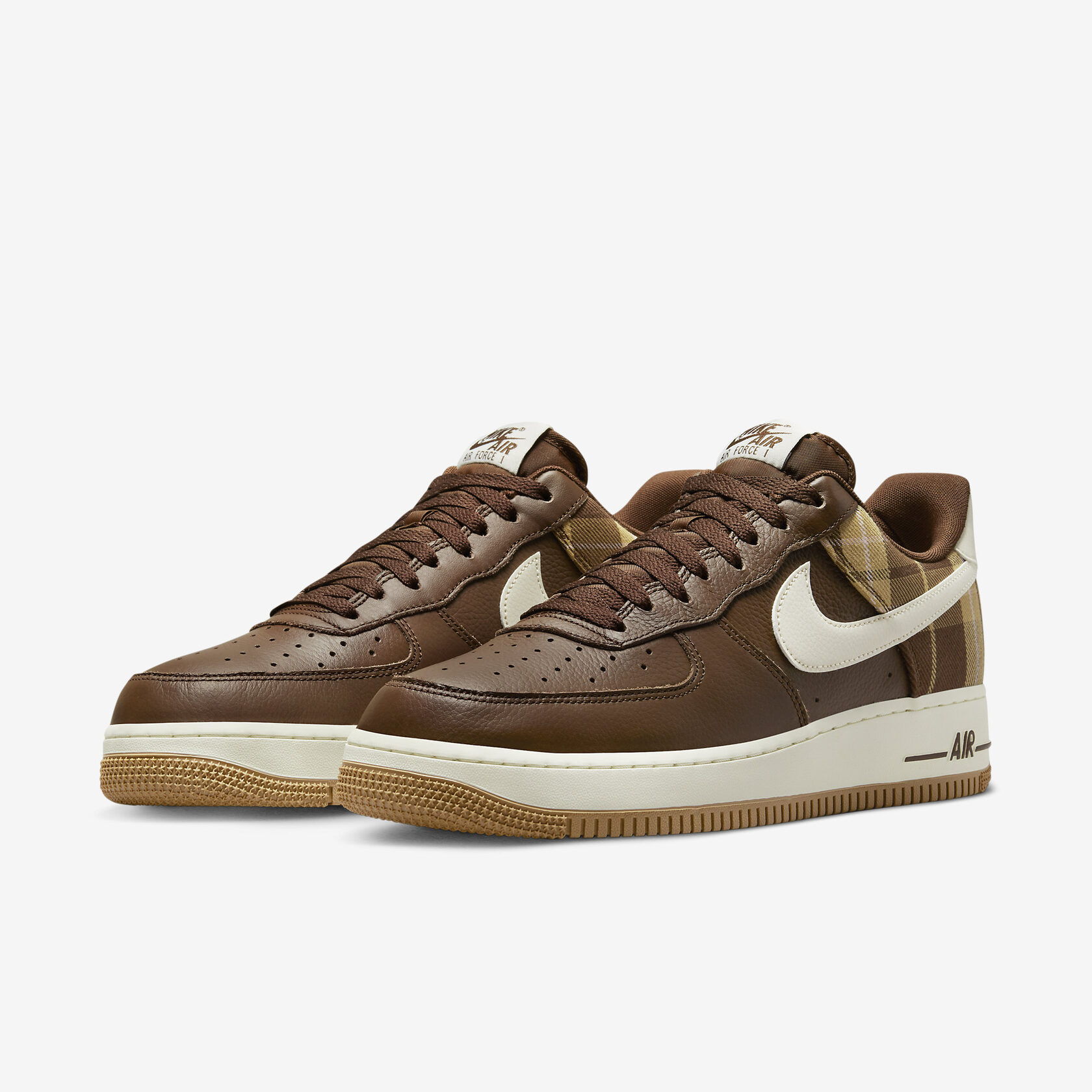 Nike Air Force 1 Low 'Cacao Plaid'6
