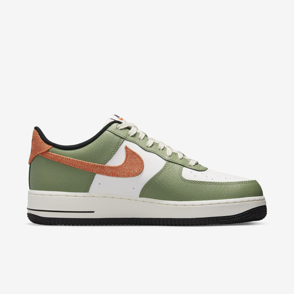 Nike Air Force 1 Low ‘Oil Green Orange’2