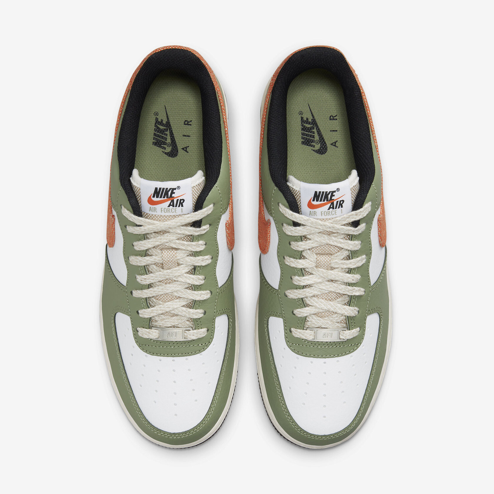 Nike Air Force 1 Low 'Oil Green Orange'4