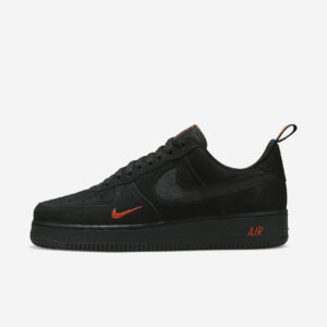 Nike Air Force 1 Low Reflective Swoosh 'Black Orange'