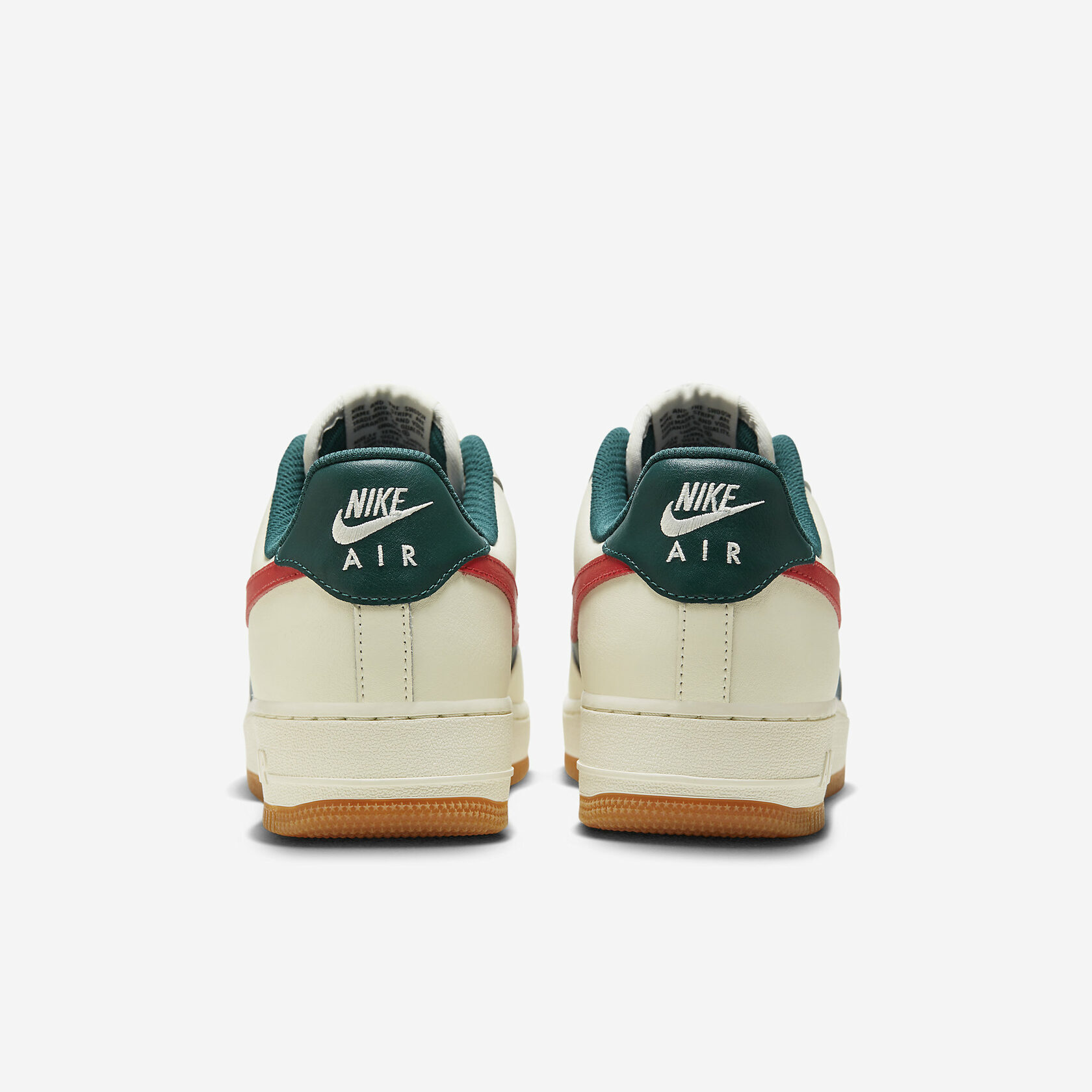Nike Air Force 1 Low 'Sail Green Red'5