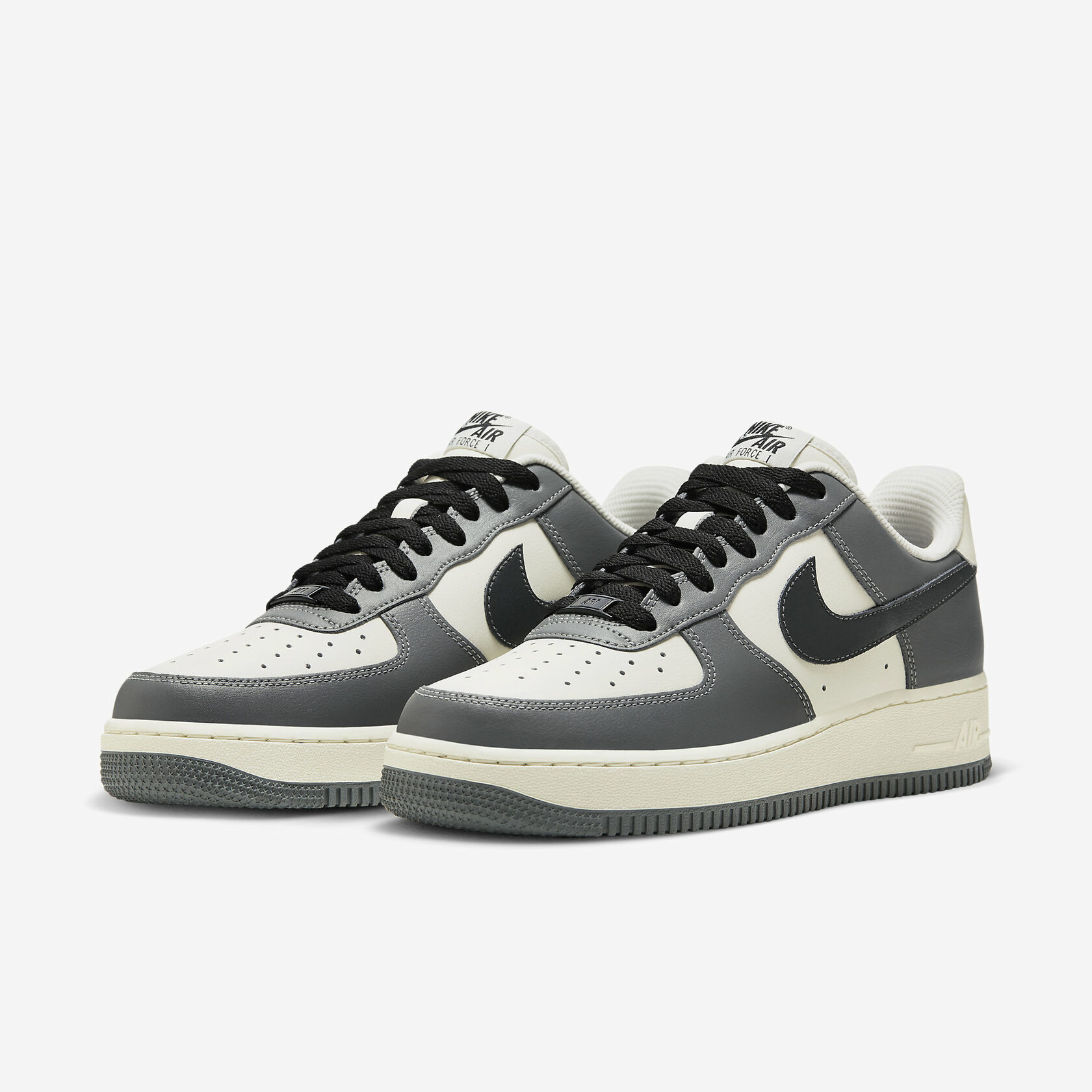 Nike Air Force 1 Low 'Sail Grey Black'4
