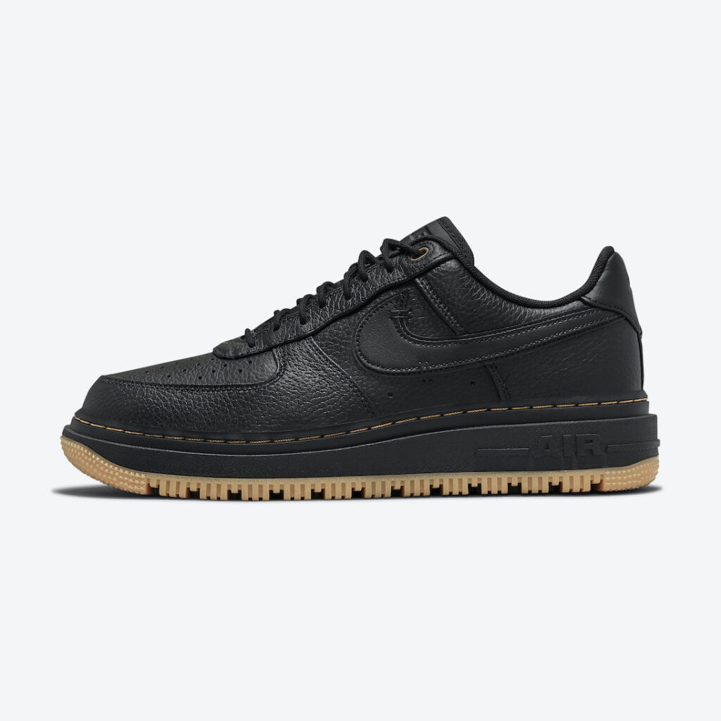 Nike Air Force 1 Luxe “Black Gum”