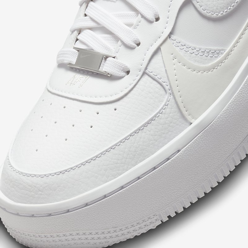 Nike Air Force 1 PLT.AF.ORM Triple White (W)6
