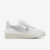 Nike Air Force 1 PLT.AF.ORM “White Silver”2