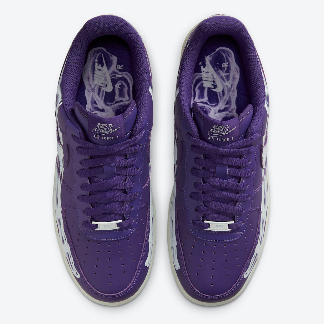 Nike Air Force 1 'Purple Skeleton'4