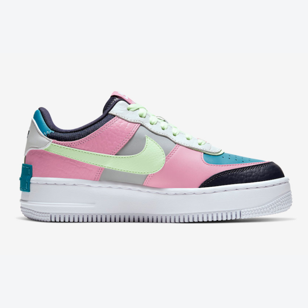 Nike Air Force 1 Shadow ‘Barely Volt Oracle Aqua’1
