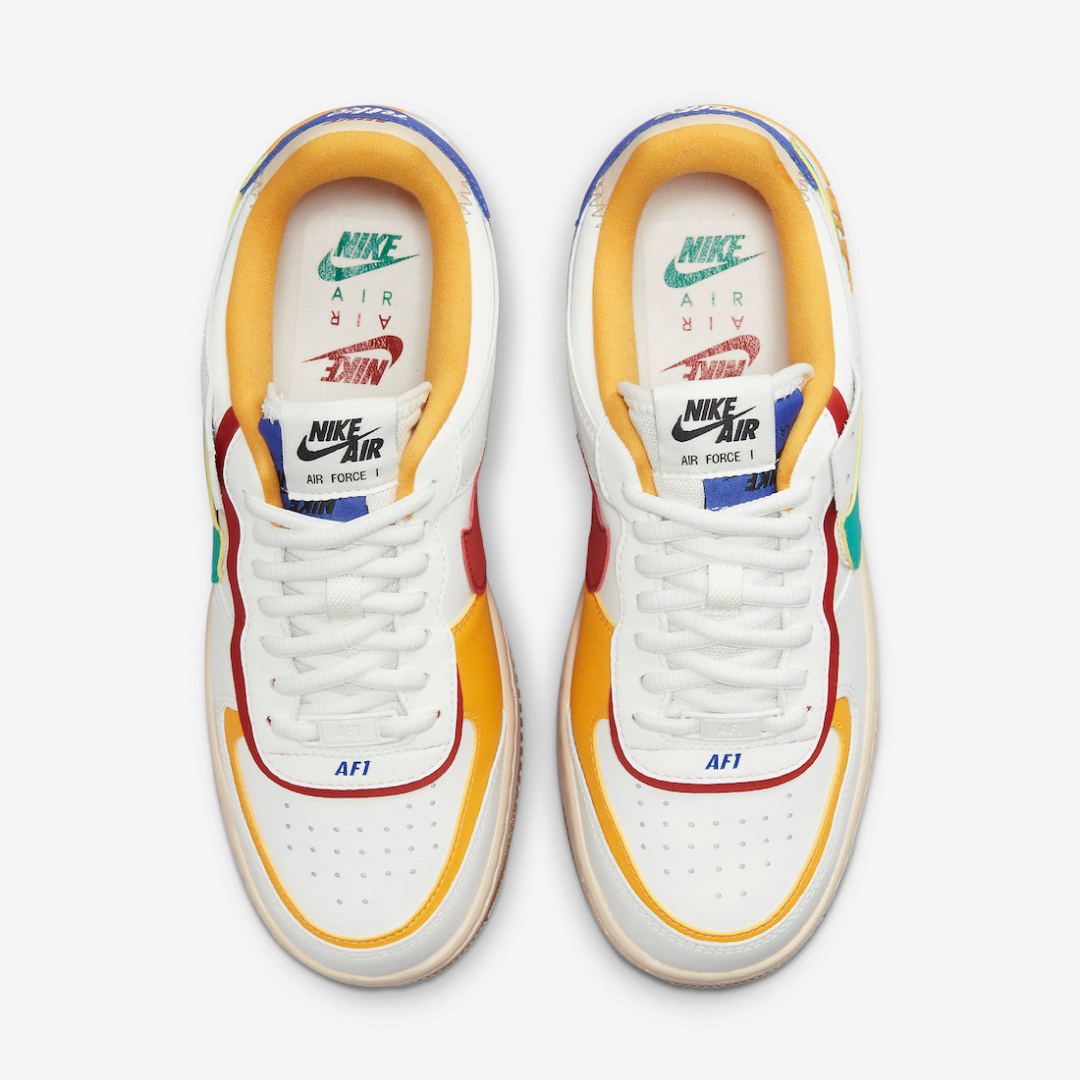 Nike Air Force 1 Shadow 'Multi-Color' (W)5