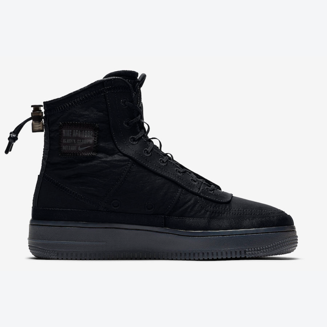 Nike Air Force 1 Shell Black (W)1