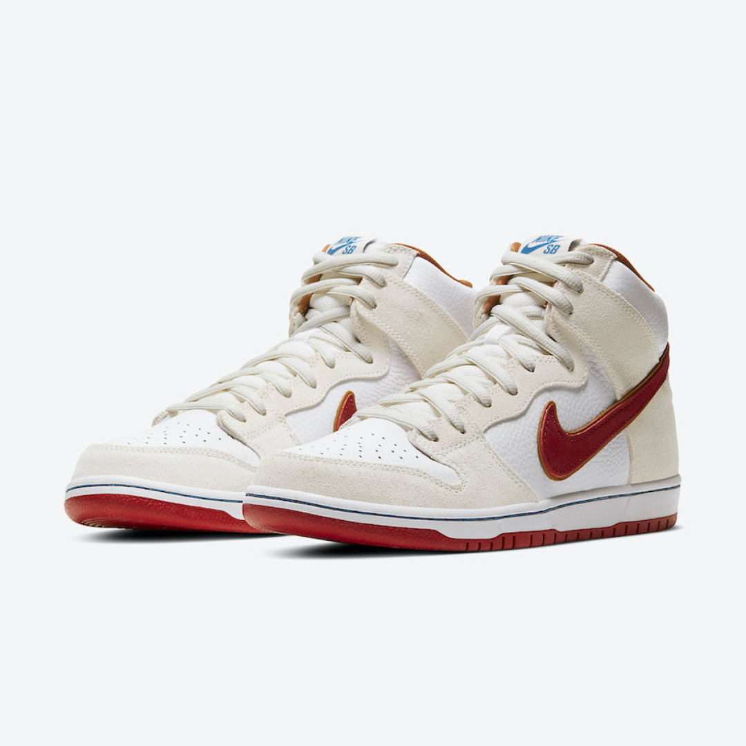 Nike Dunk High SB 'Sail'2