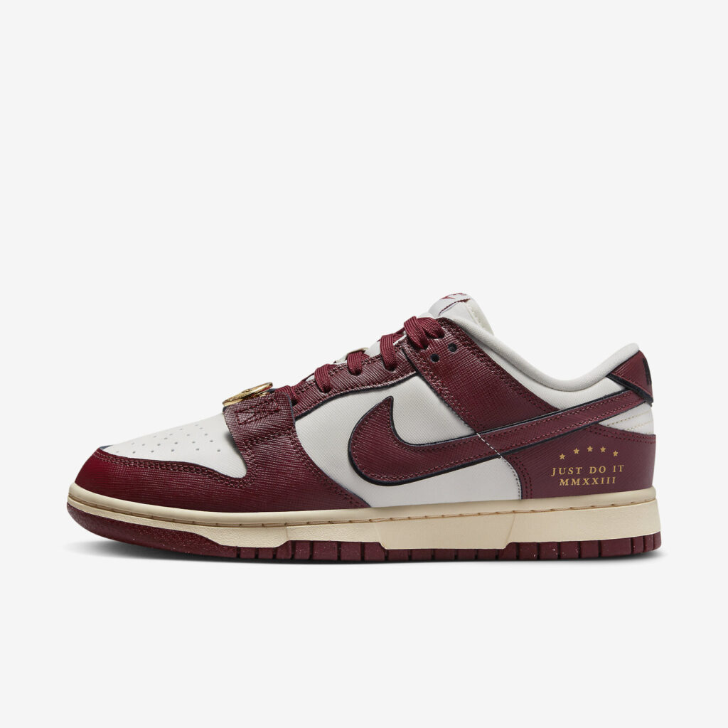 Nike Dunk Low “Just Do It” Team Red (W)