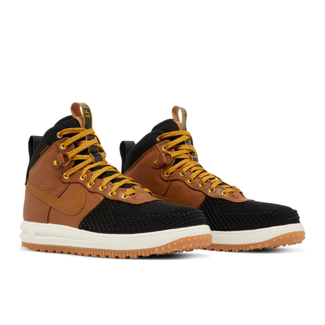 Nike Lunar Force 1 Duckboot 'Ale Brown Black'2
