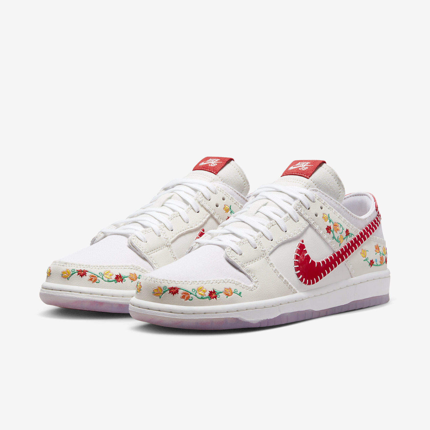 Nike SB Dunk Low Decon 'N7 - Sail University Red'3