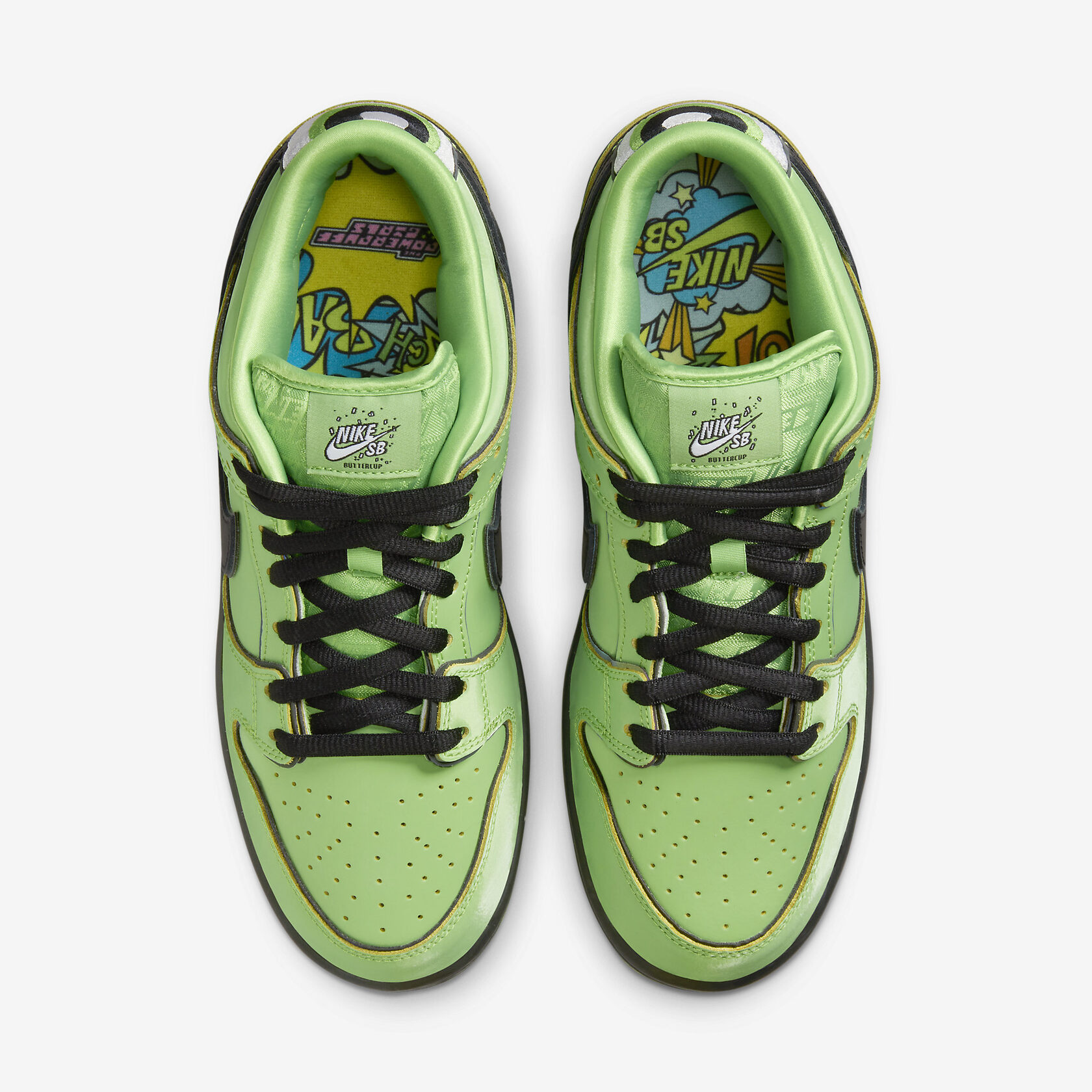 Powerpuff Girls X Nike SB Dunk Low “Buttercup”3