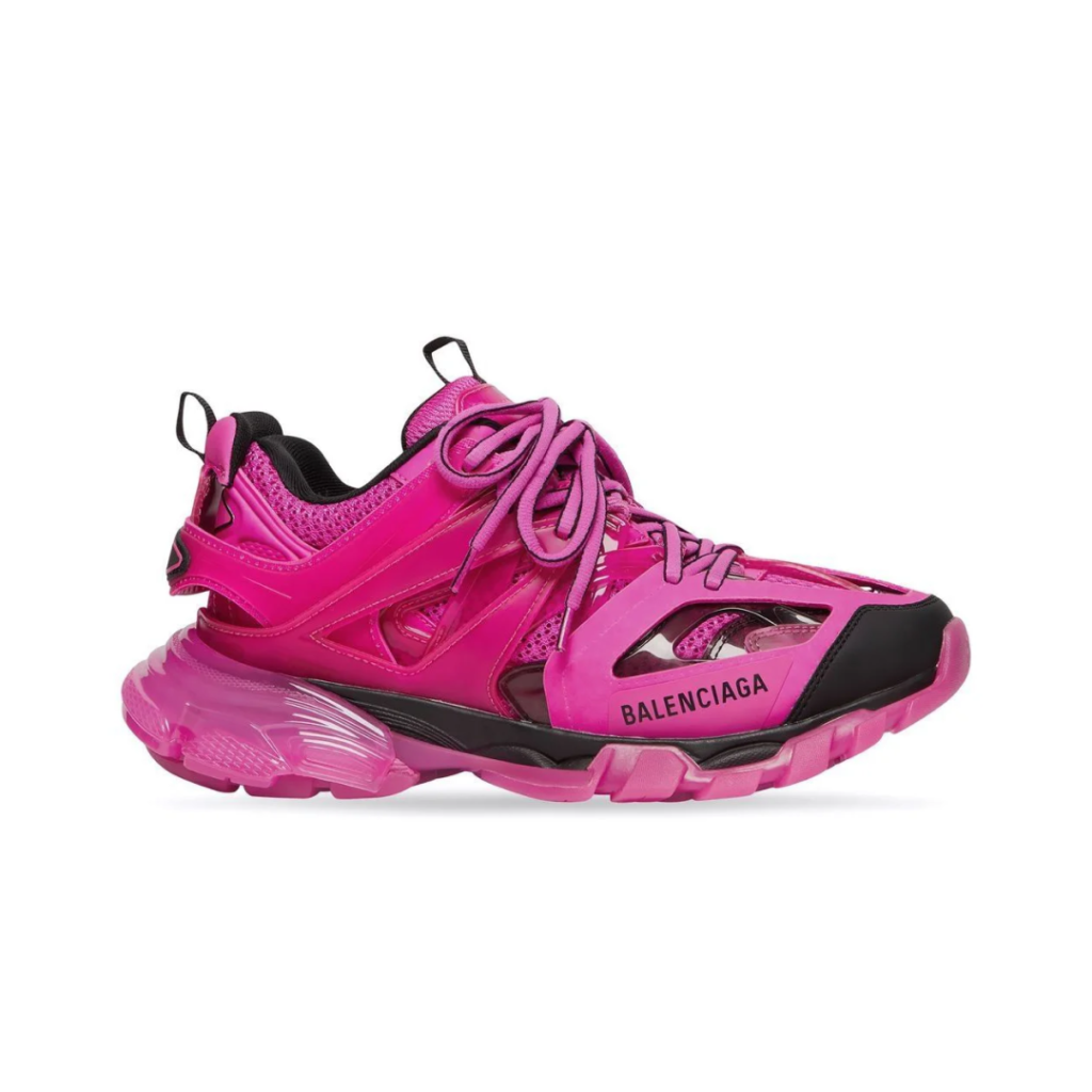 Balenciaga Track Sneaker 'Clear Sole - Dark Pink'
