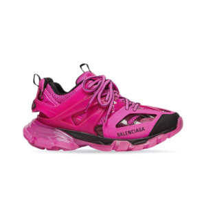 Balenciaga Track Sneaker 'Clear Sole - Dark Pink'