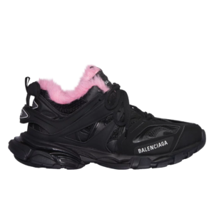 Balenciaga Track Sneaker 'Fake Fur - Black Pink'