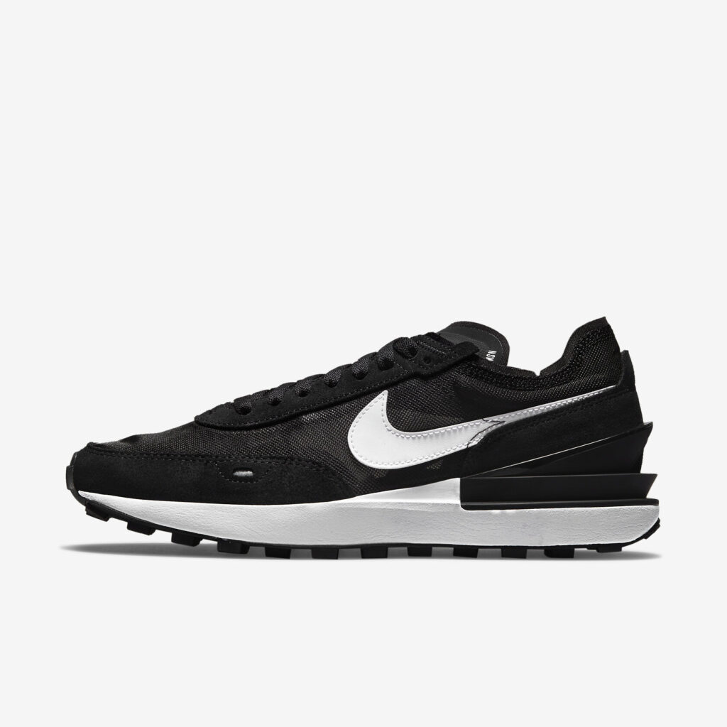 Nike Waffle One Black White Orange