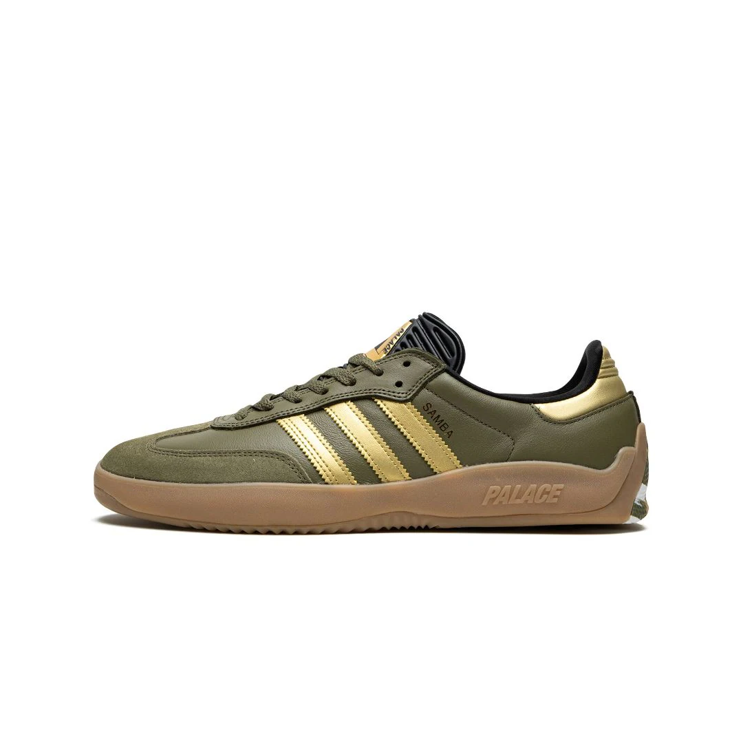 Adidas Samba x Palace Olive Gold4