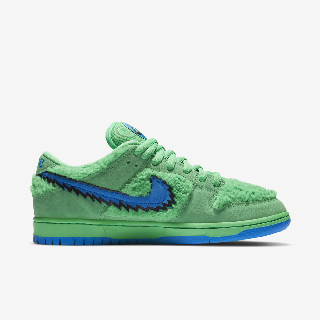 Grateful Dead x Nike SB Dunk Low Bears Green2